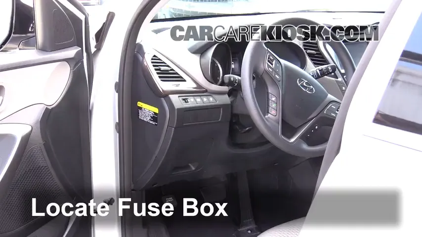 2017 Hyundai Santa Fe SE 3.3L V6 Fuse (Interior) Check